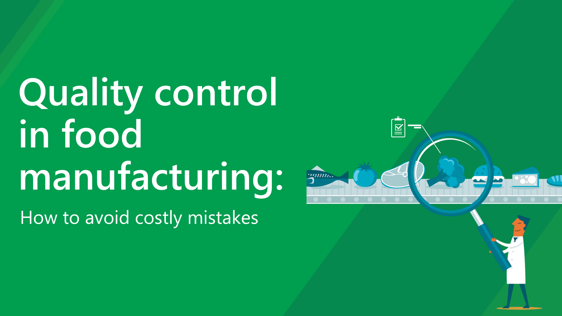 quality control food manufacturing